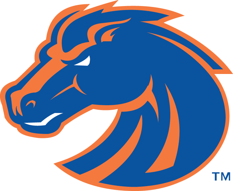 Boise State Broncos 2002-2012 Secondary Logo iron on paper